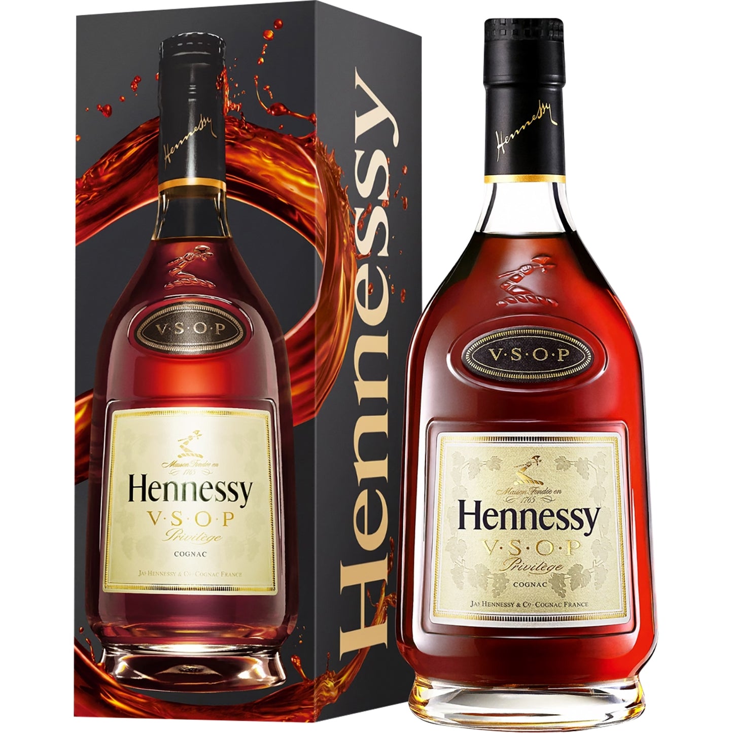 HENNESSY VSOP COGNAC PRIVILEGE HOLIDAYS 0,7L TUBA