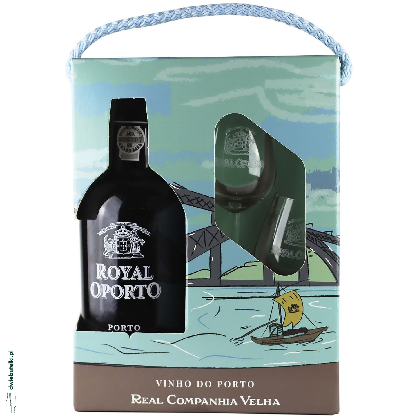ROYAL OPORTO RUBY PORTO + 2 KIELISZKI