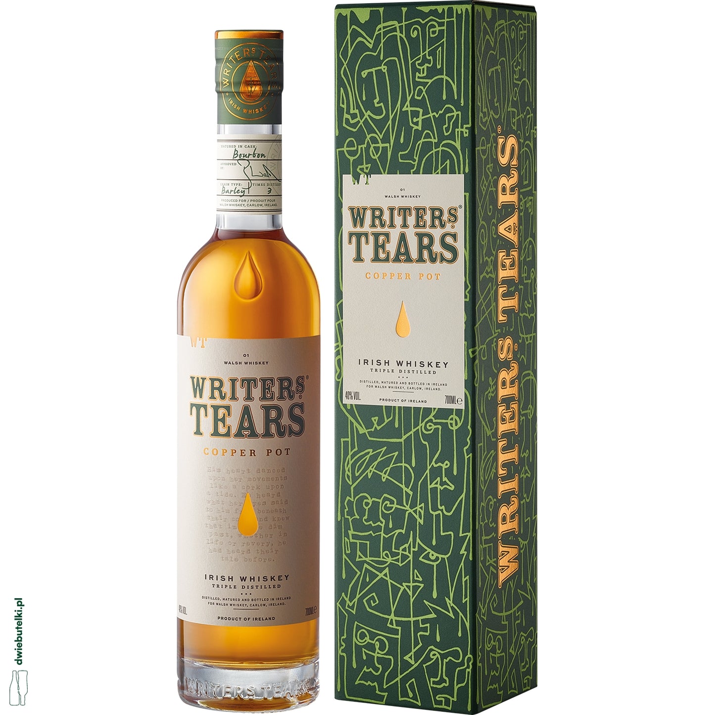 WRITERS TEARS COPPER POT KARTONIK