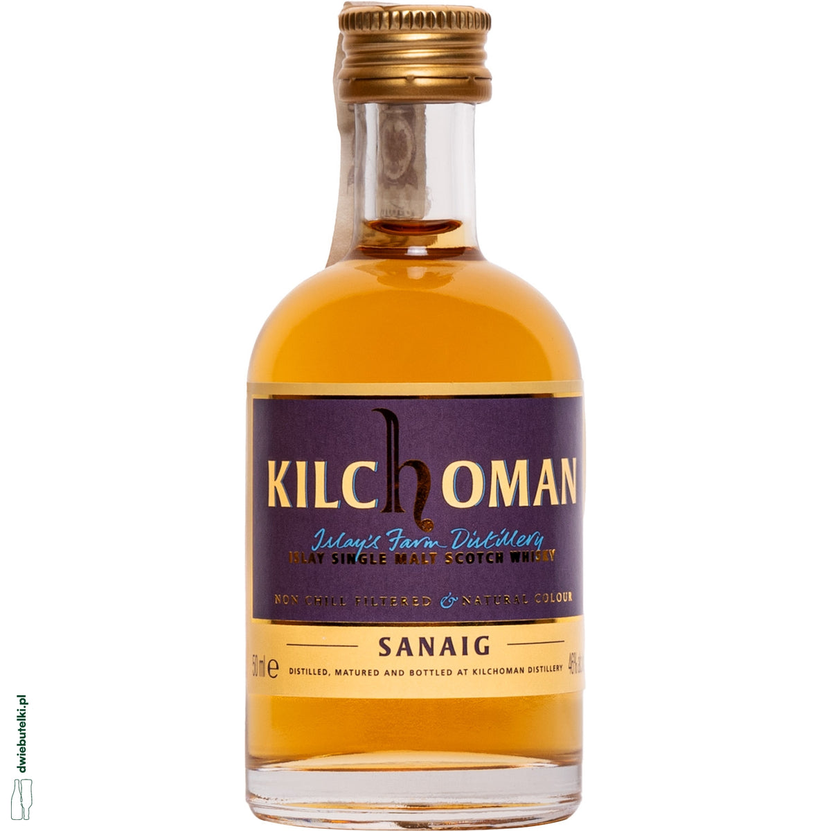 KILCHOMAN SANAIG SINGLE MALT MINIATURKA MINIATURKA