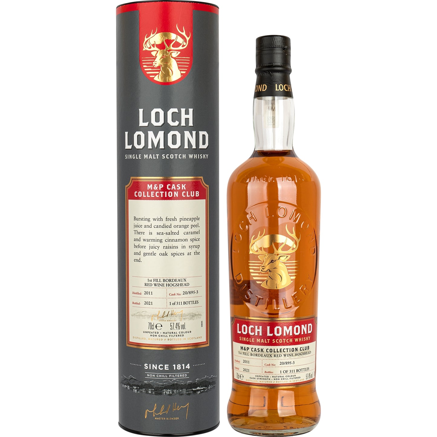 LOCH LOMOND M&P S. CASK 20/895 BORDEAUX
