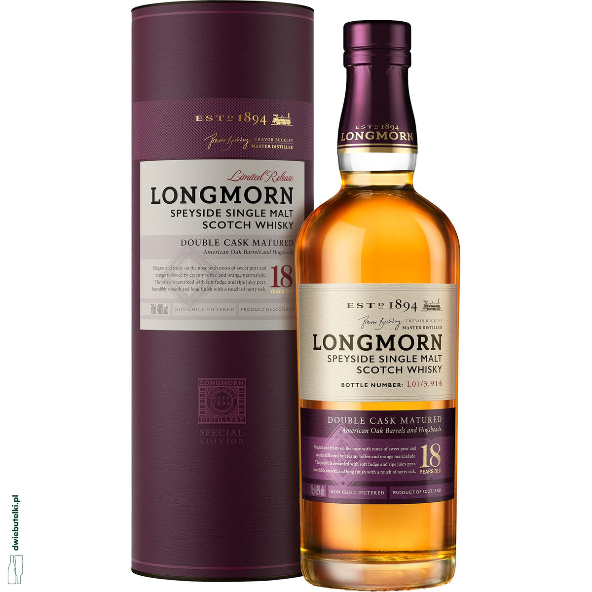 LONGMORN 18YO 0,7 TUBA