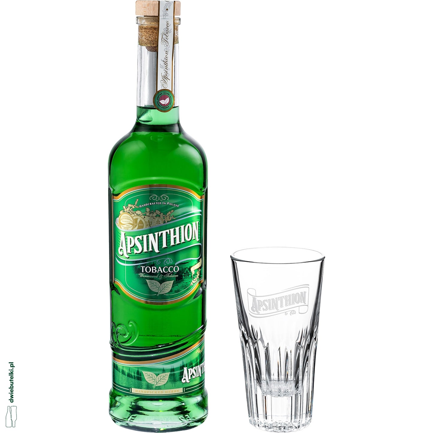 APSINTHION TOBACCO 0,5L 55% KART + SZKLANKA