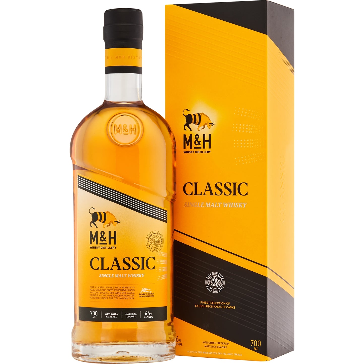 M&H CLASSIC SINGLE MALT 0,7 46%