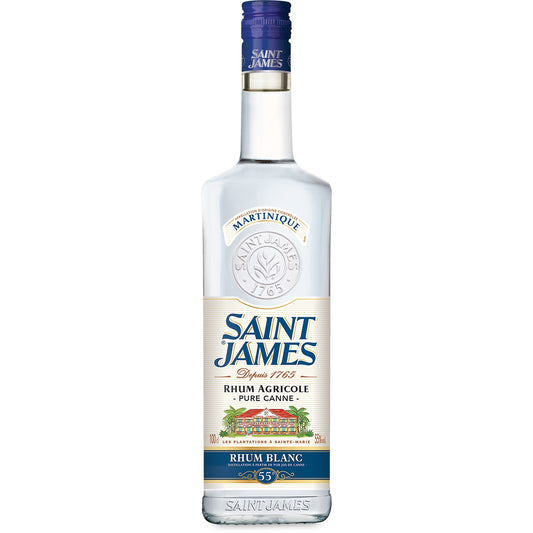 ST JAMES WHITE 55% 1L RUM