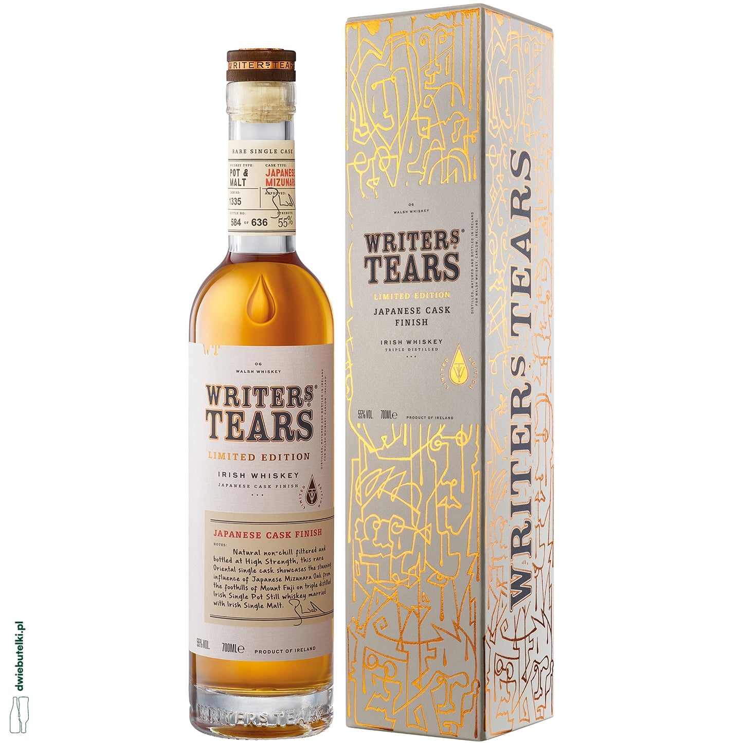 WRITERS TEARS JAPANESE CASK FINISH 0,7L 55%