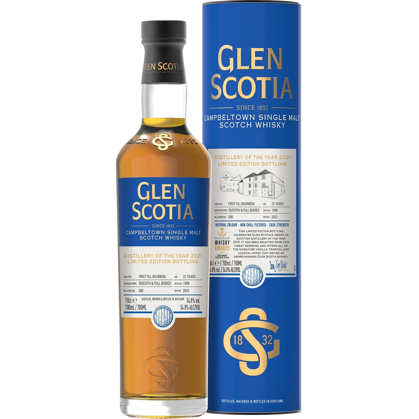 GLEN SCOTIA LIMITED 1999 54,8% 0,7