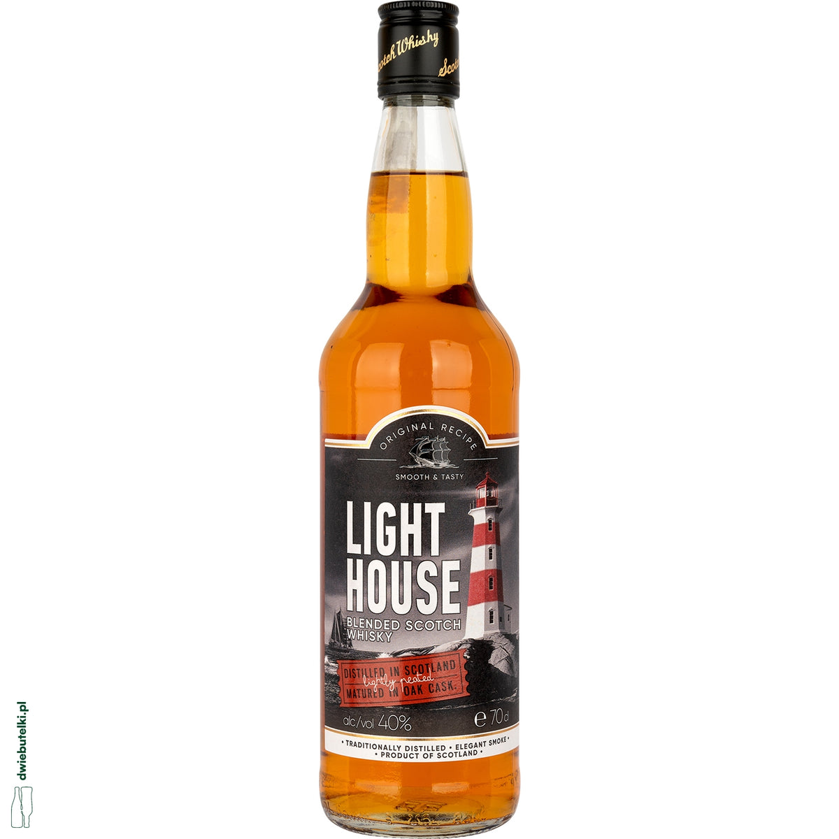 LIGHTHOUSE BLENDED WHISKY 40% LIGHTLY PEATED