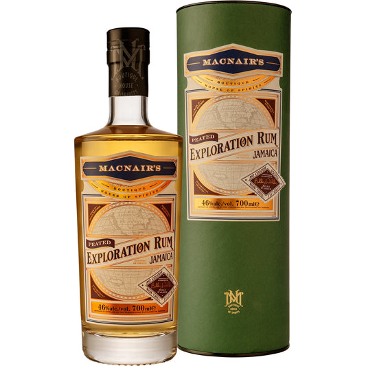 MACNAIR'S EXPLORATION RUM JAMAICA PEATED 0,7 46%