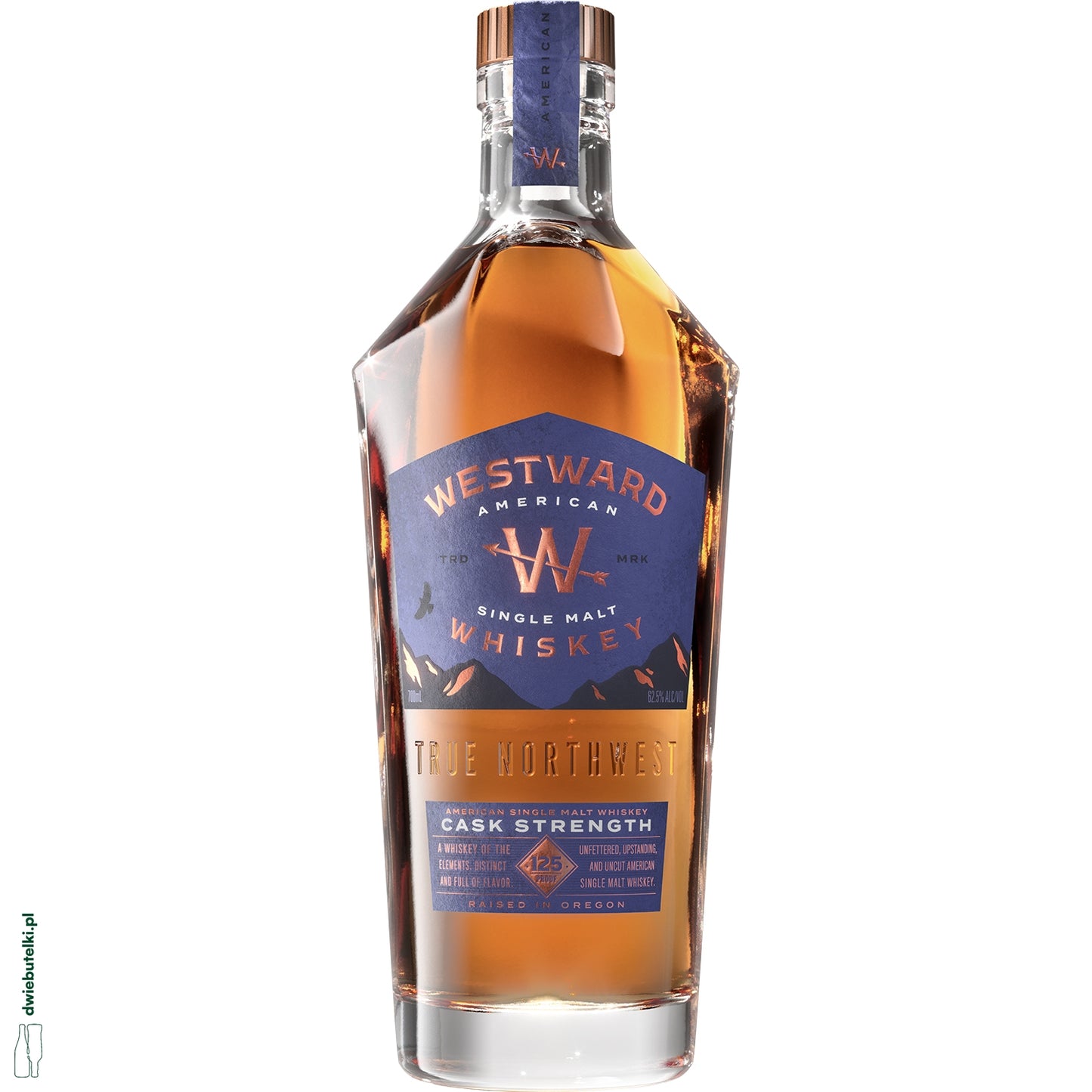 WESTWARD AMERICAN WHISKEY SINGLE MALT CASK STRENGTH