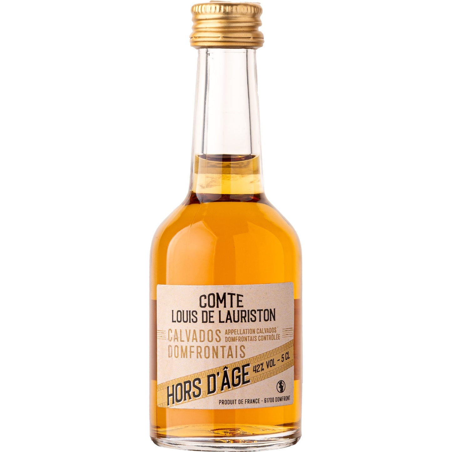 CALVADOS MINI HORS D'AGE LOUIS LAURISTON 0,05L