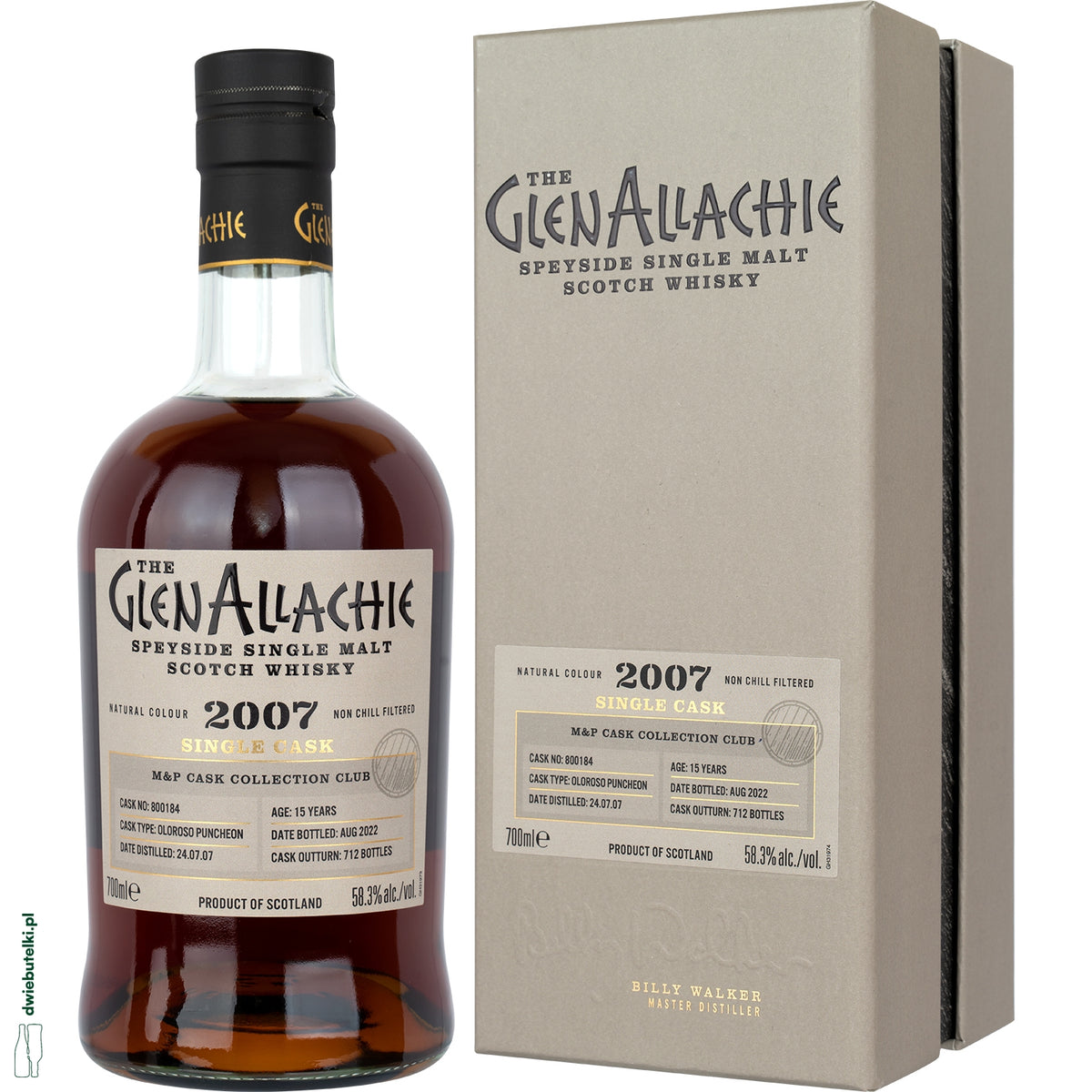 GLENALLACHIE 2007 58,3% M&P CASK 800184