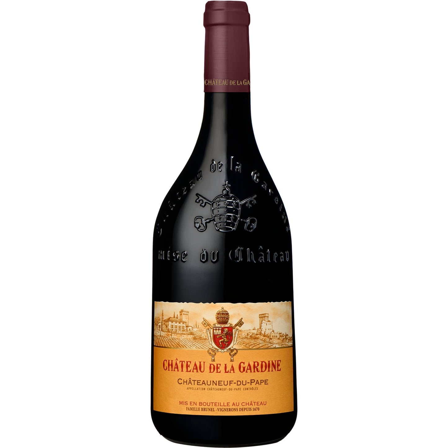 CHATEAUNEUF DU PAPE ROUGE CHATEAU DE LA GARDINE 2020
