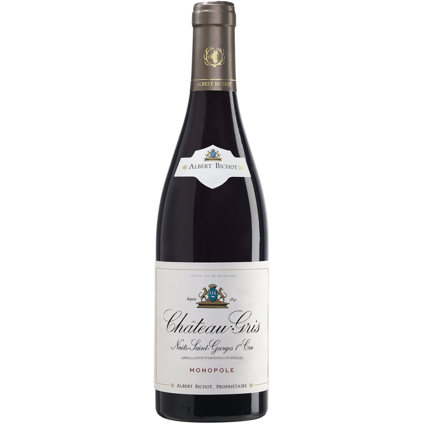CHATEAU GRIS ROUGE NUITS MONOPOLE 2018 0,75