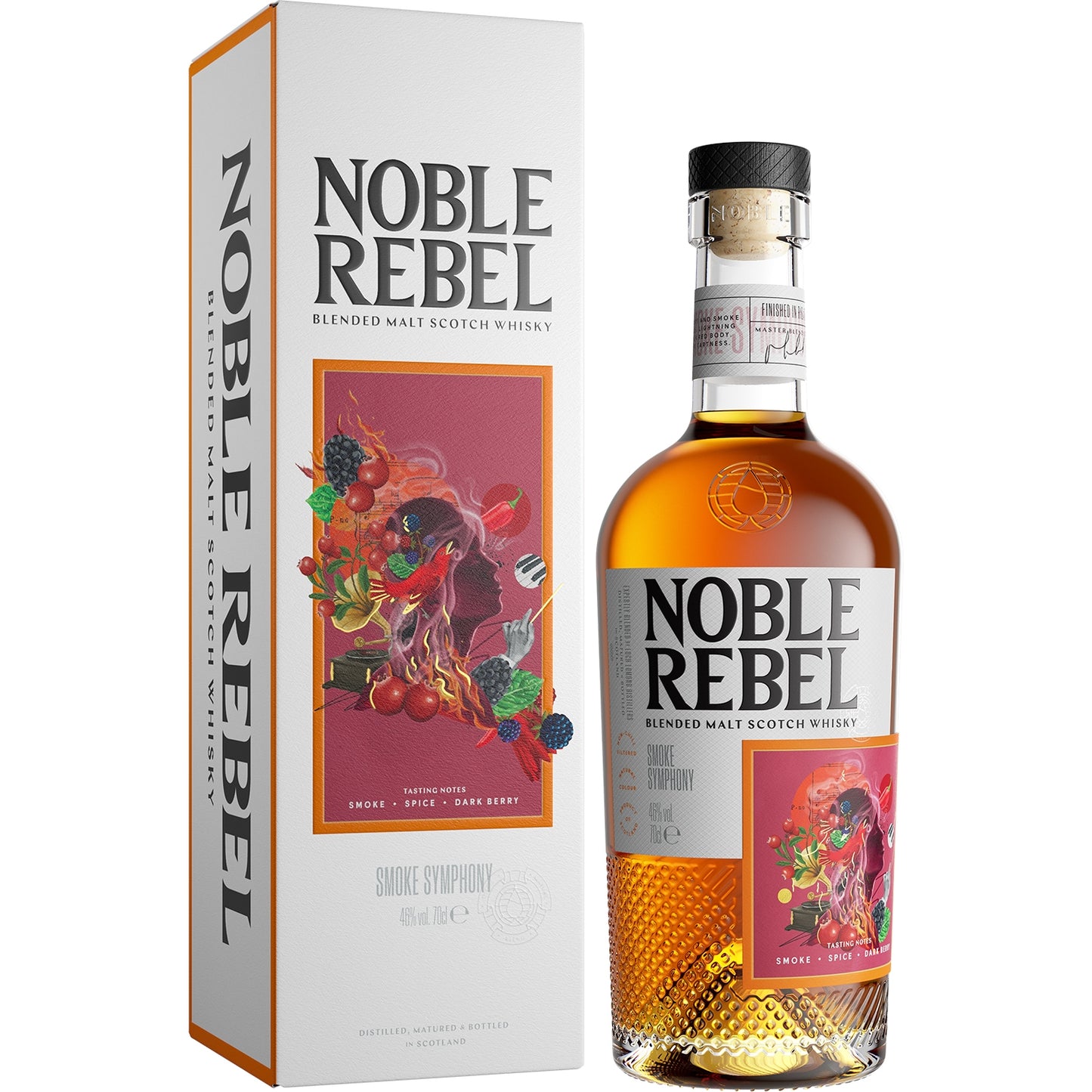 NOBLE REBEL SMOKE SYMPHONY BLENDED MALT 0,7