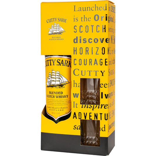 CUTTY SARK ORIGINAL 0,7L KARTON + 2 SZKL