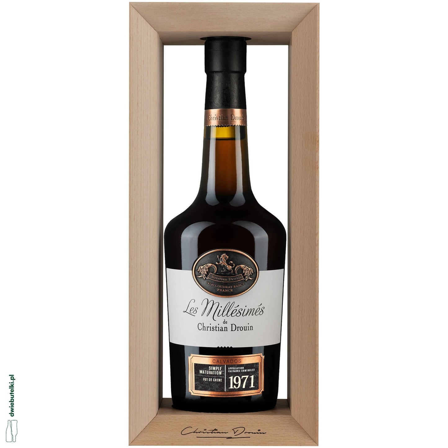 CALVADOS DROUIN MILLESIME 1972 KARTONIK