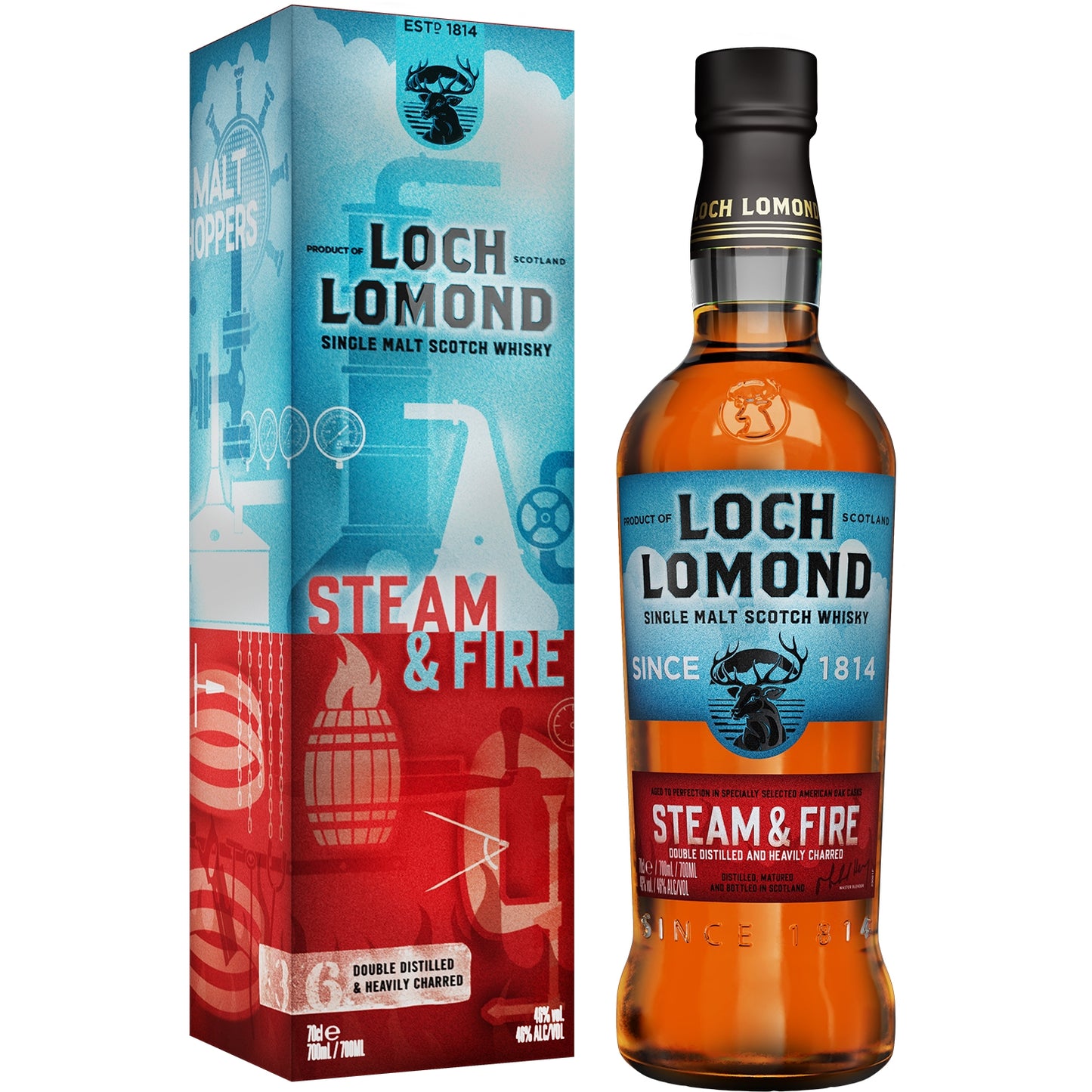 LOCH LOMOND STEAM & FIRE 0,7L KARTONIK NEW