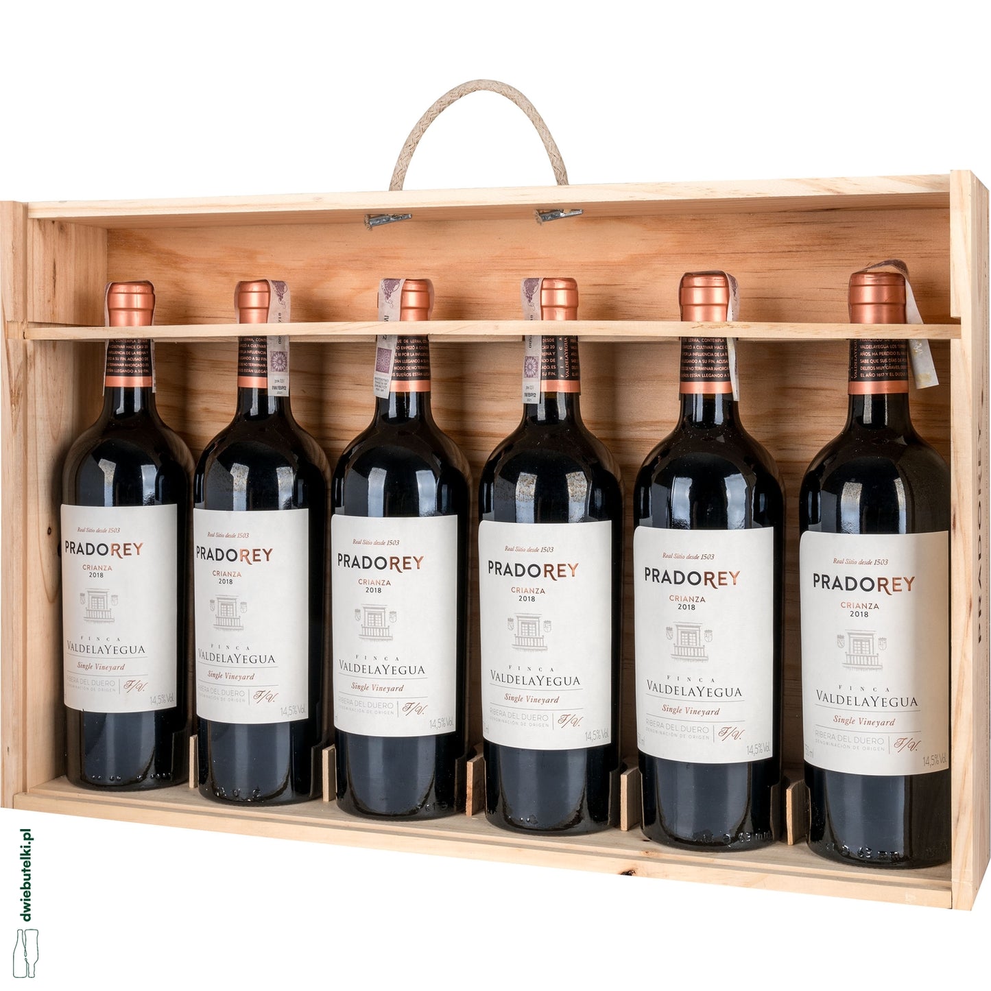 PRADOREY CRIANZA 6 BUTLI 2019 SKRZYNKA 6 BUTELEK