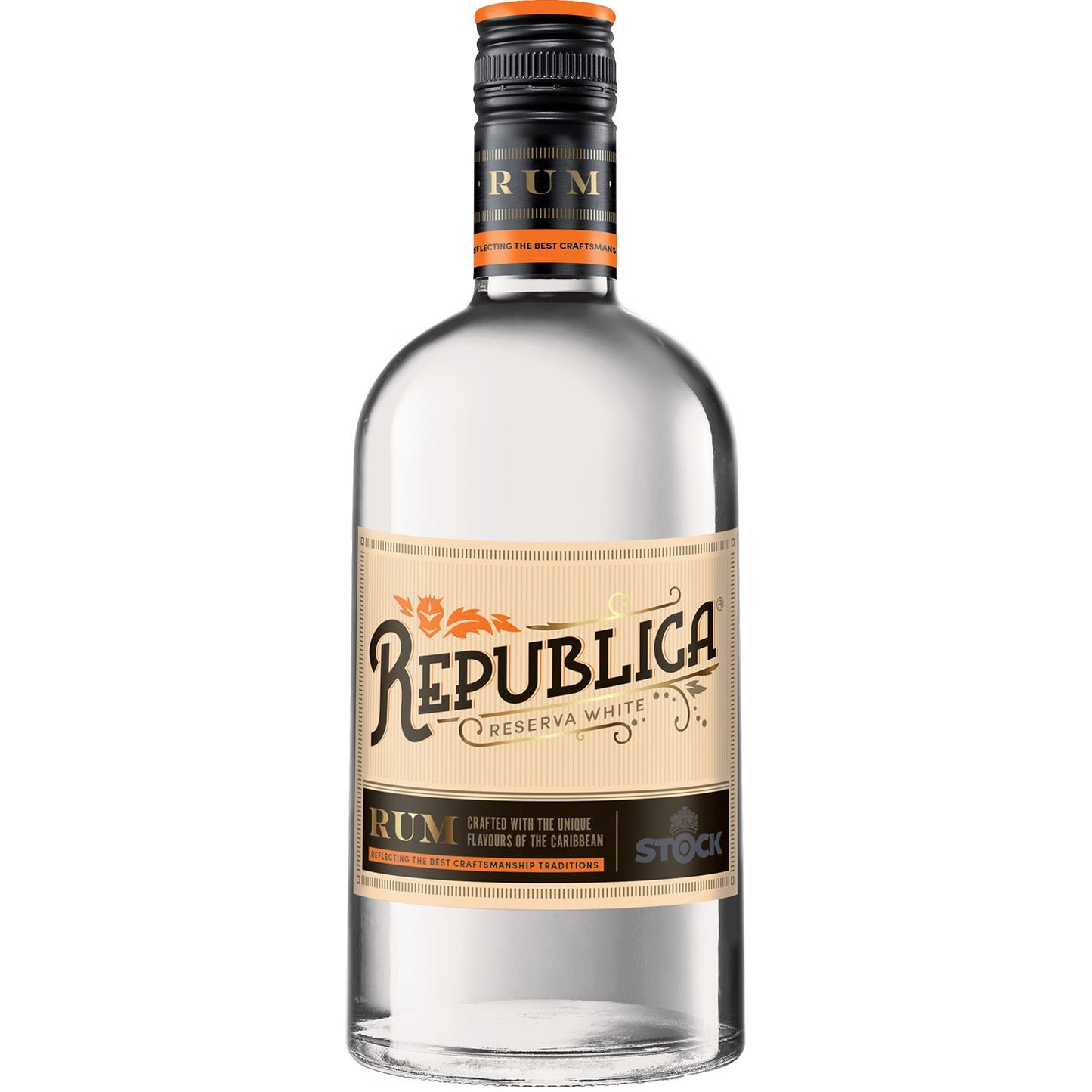 REPUBLICA RESERVA WHITE RUM STOCK 0,7L 38%