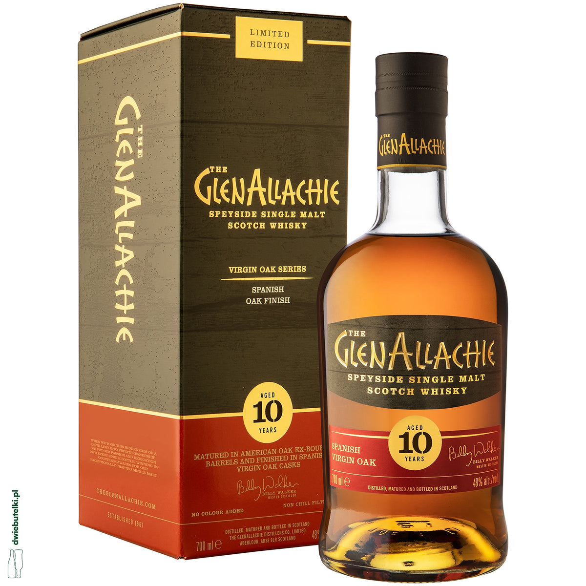 GLENALLACHIE 10YO VIRGIN OAK SPANISH 48%