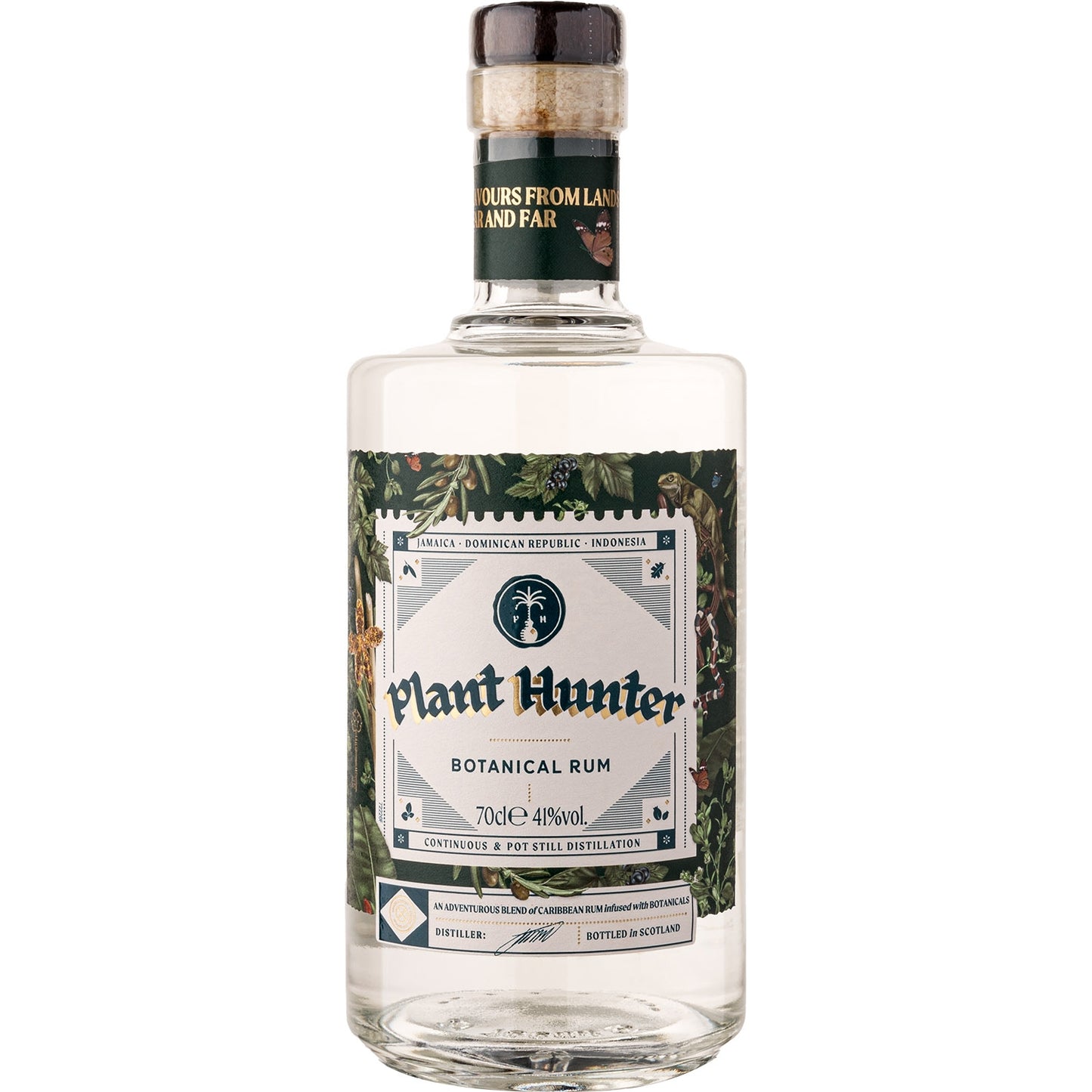 PLANT HUNTER BOTANICAL RUM 0,7 41%