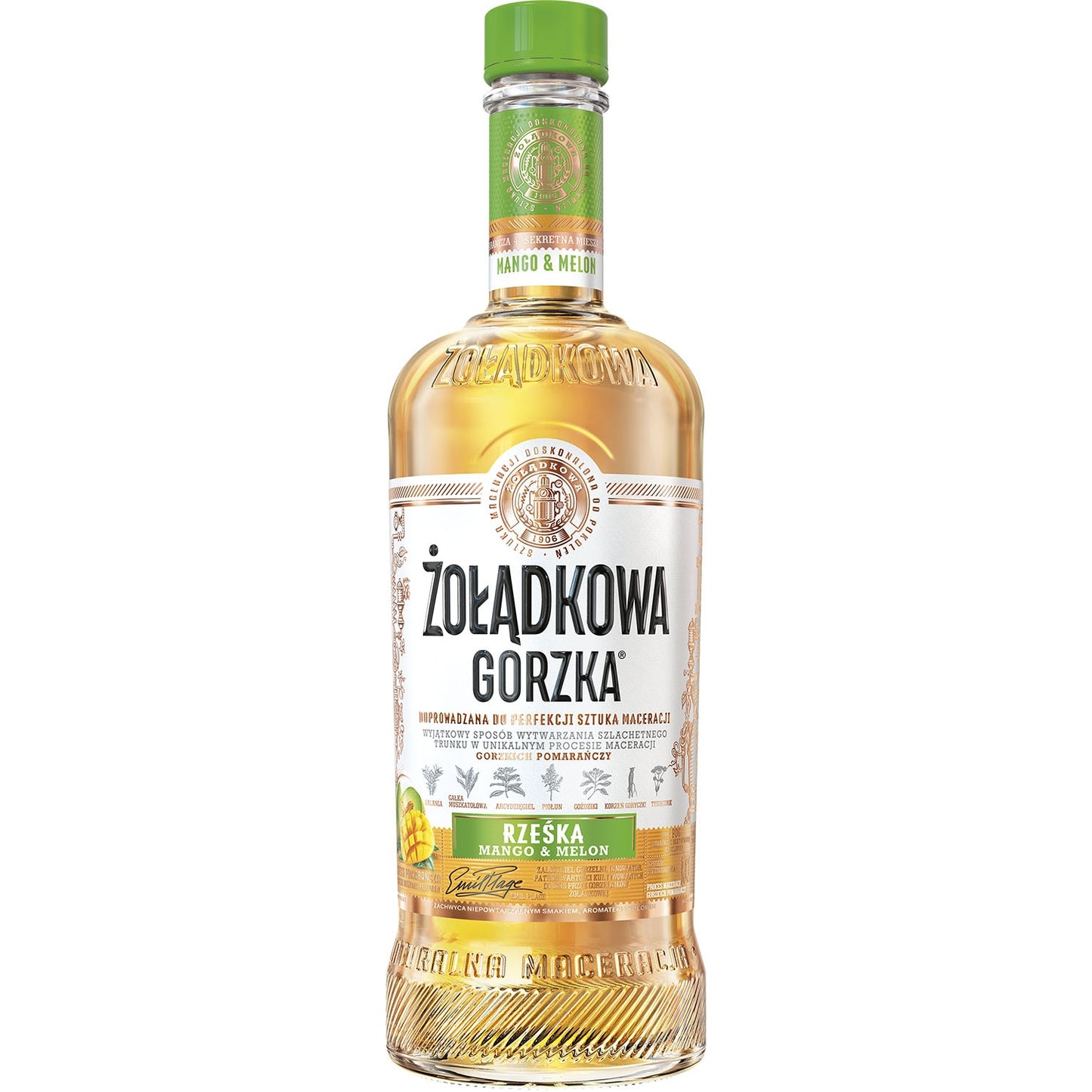 ŻOŁĄDKOWA GORZKA MANGO MELON 0,5 28%