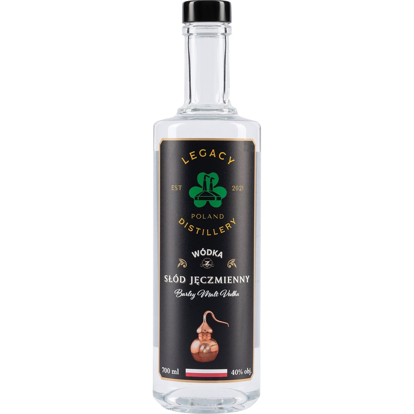 LEGACY WÓDKA ZE SŁODEM JĘCZMIENNYM 0,7 40%