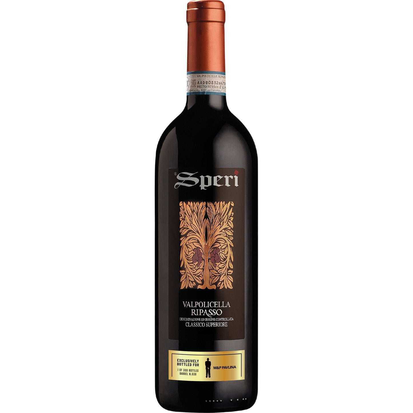 SPERI RIPASSO VALPOLICELLA SINGLE BARREL 2021 0,75