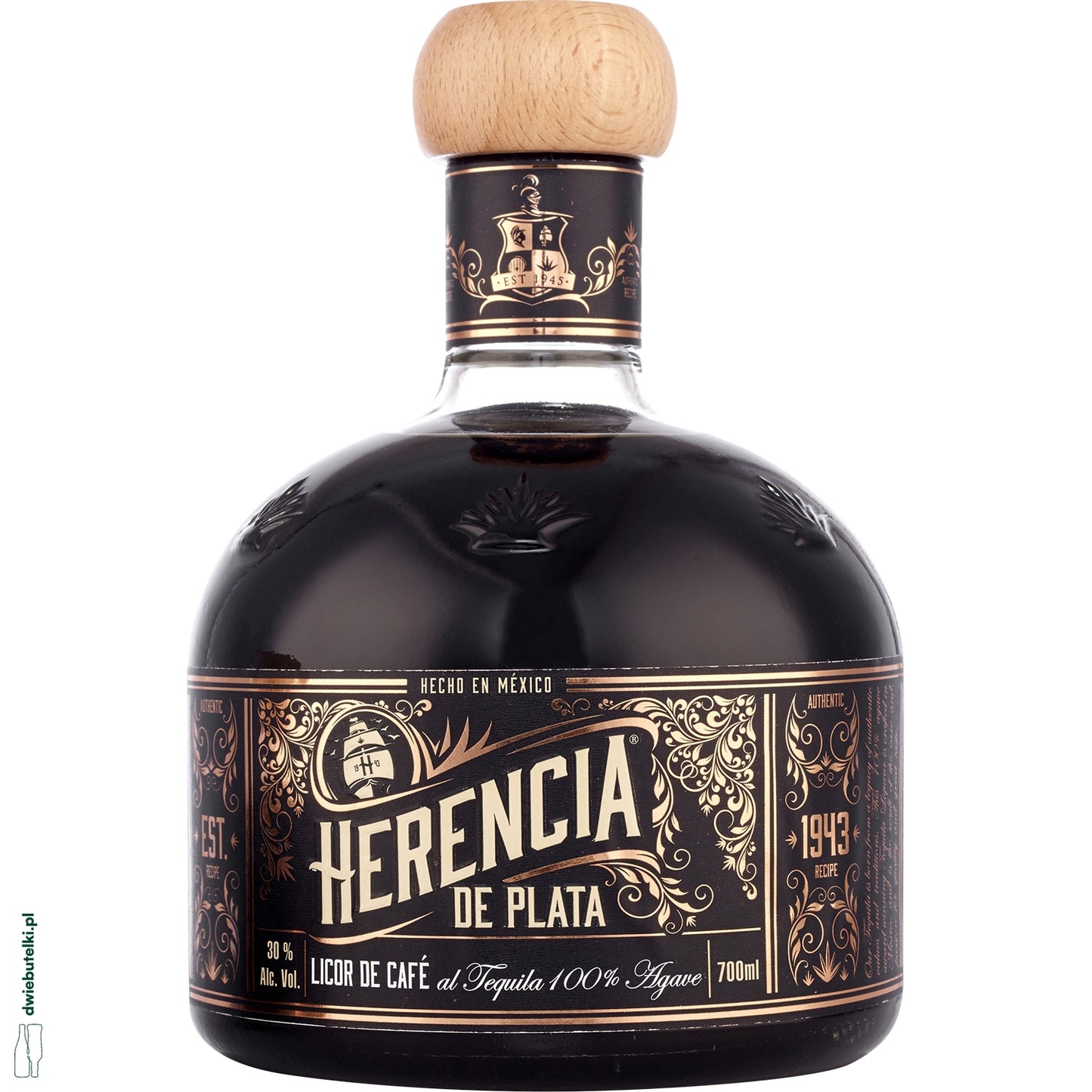 HERENCIA DE PLATA LICOR DE CAFE 0,7 30%