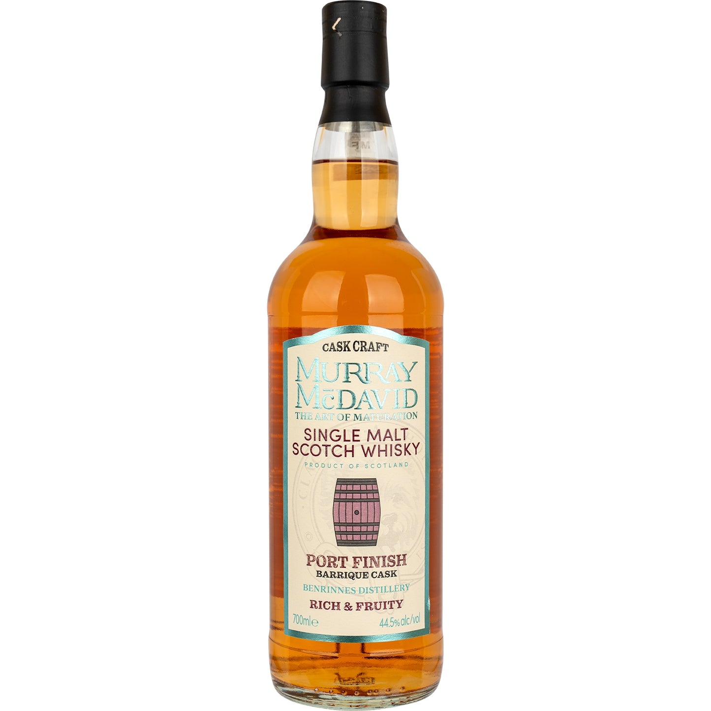 MMD CASK CRAFT BENRINNES PORT FINISH 44,5% 0,7