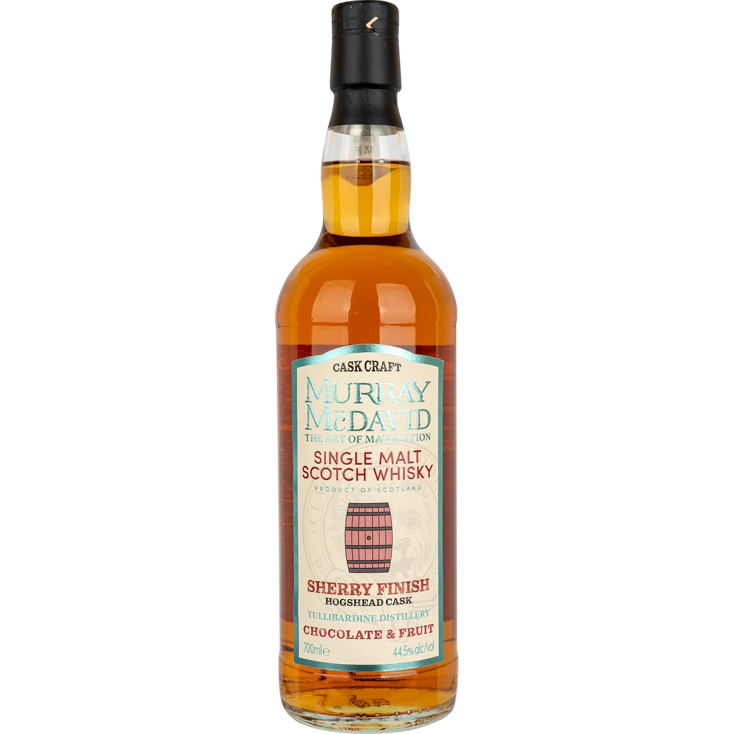 MMD CASK CRAFT TULLIBARDINE SHERRY FINISH 0,7 44,5%