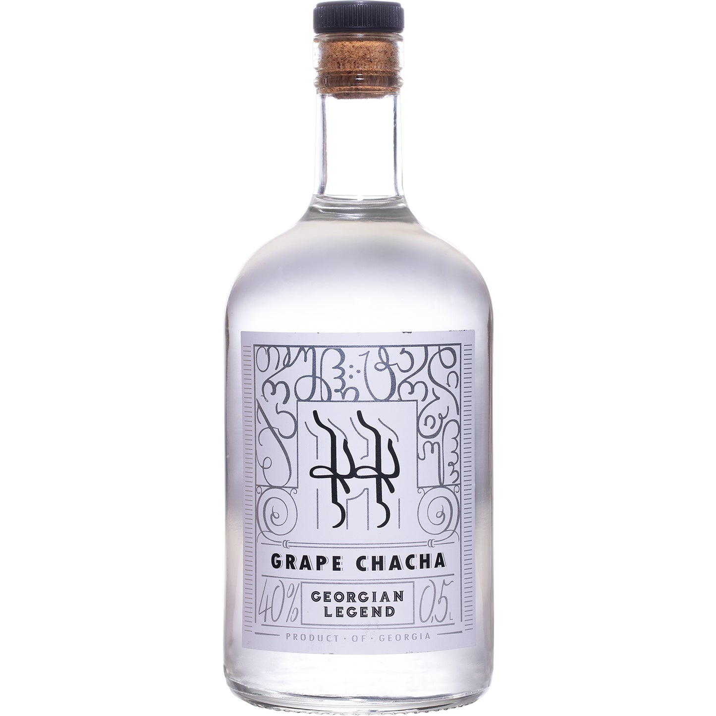 GEORGIAN LEGEND GRAPE VODKA WHITE 40% 0,5L
