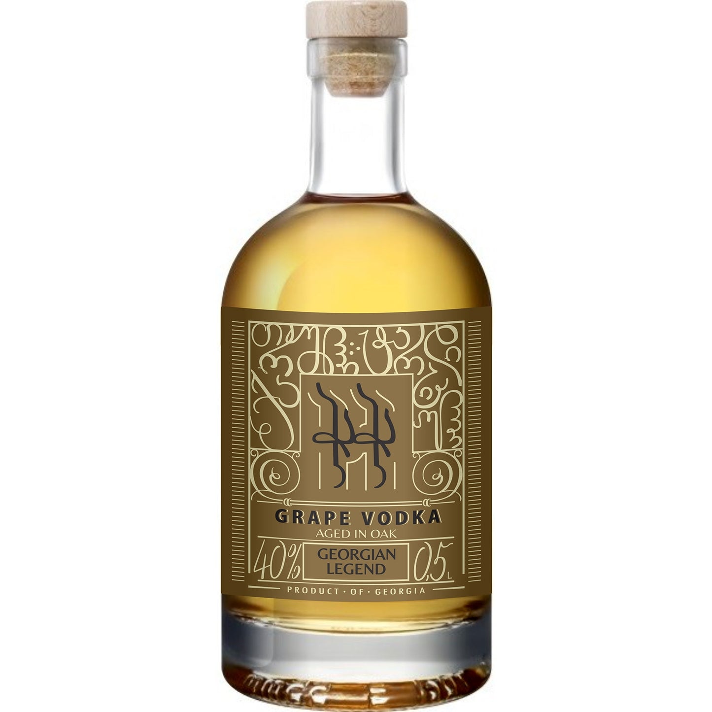 GEORGIAN LEGEND GRAPE VODKA GOLD 40% 0,5L