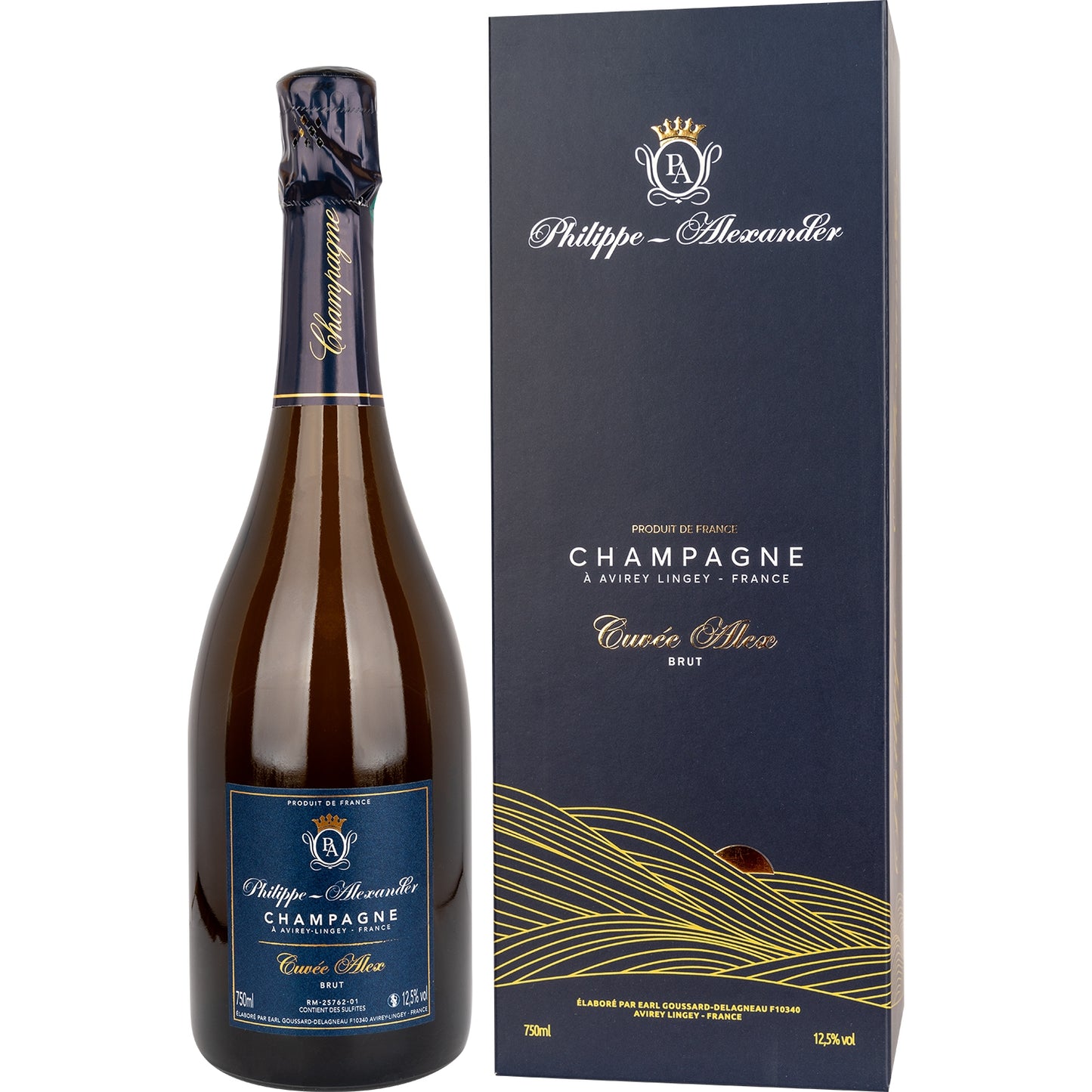 CHAMPAGNE PHILIPPE ALEXANDER CUVE ALEX KARTON 0,75