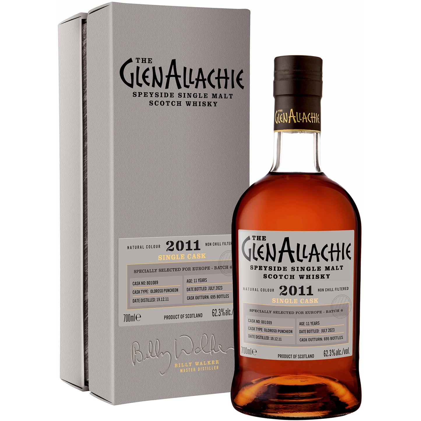 GLENALLACHIE 2011 62,3% CASK 801089 0,7L