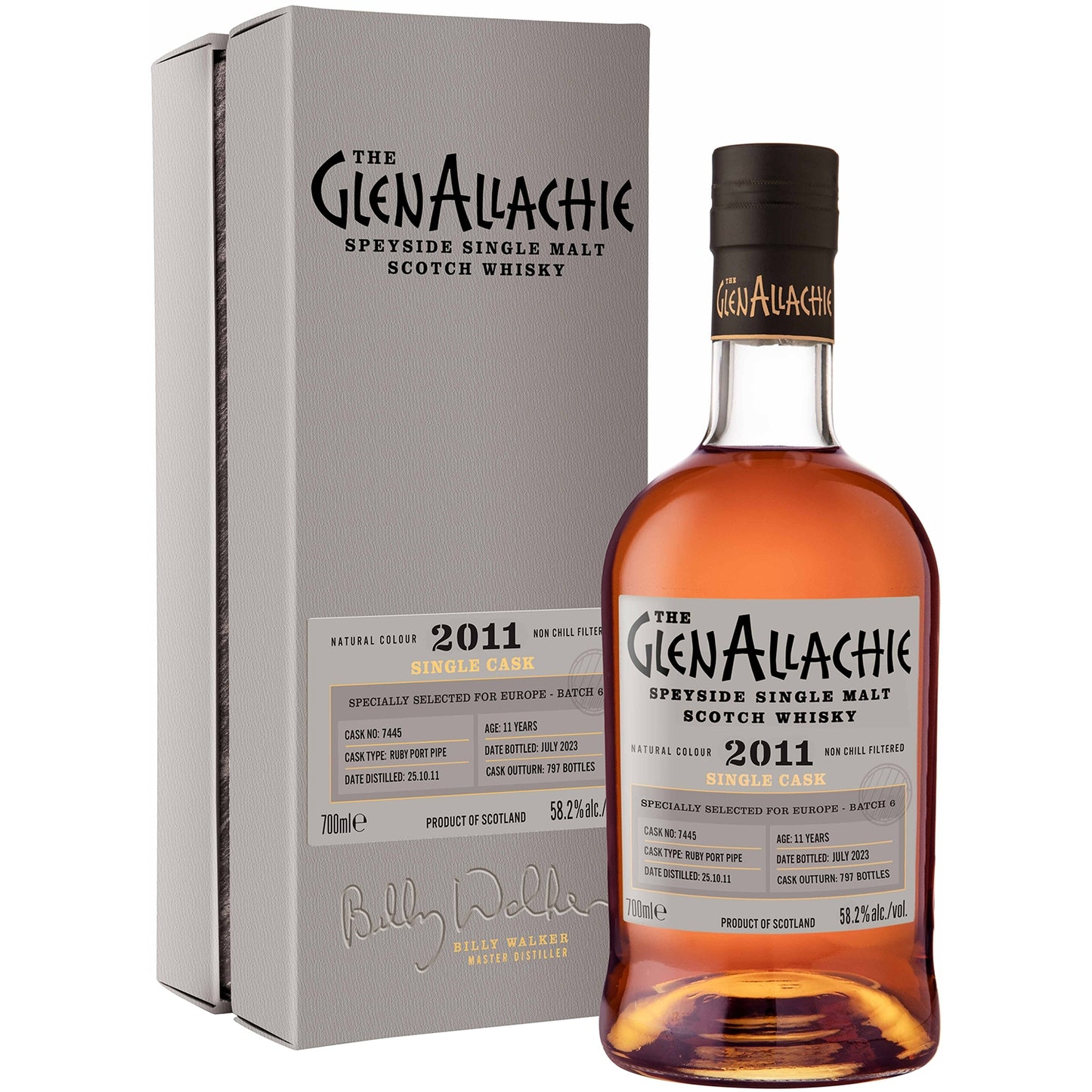 GLENALLACHIE 2011 58,2% CASK 7445 0,7L