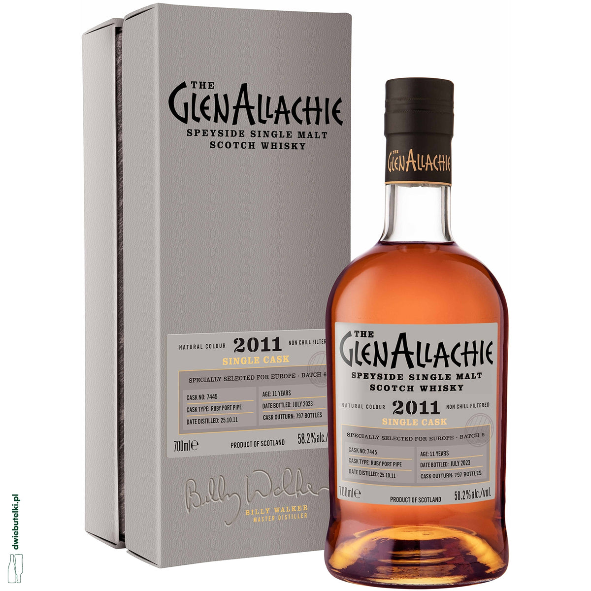 GLENALLACHIE 2011 58,2% CASK 7445 0,7L