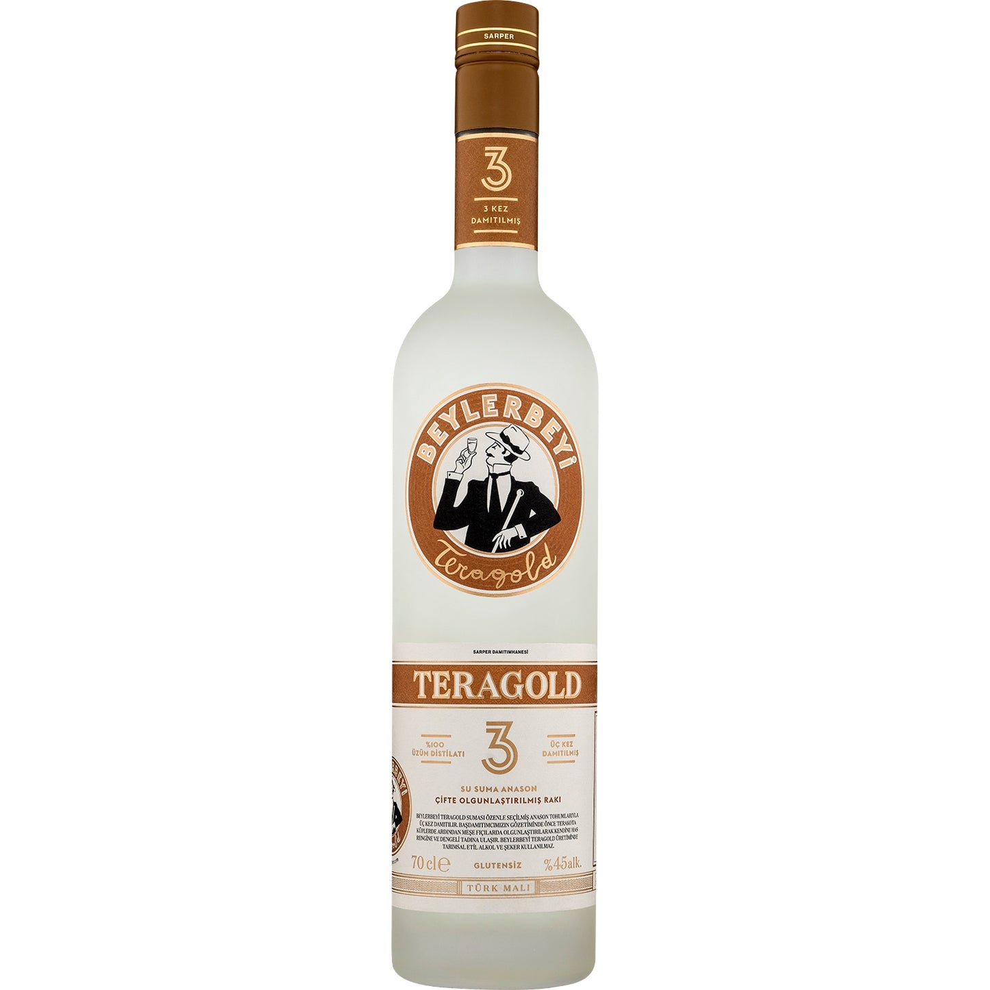 RAKI BEYLERBEYI TERAGOLD 0,7L 45%