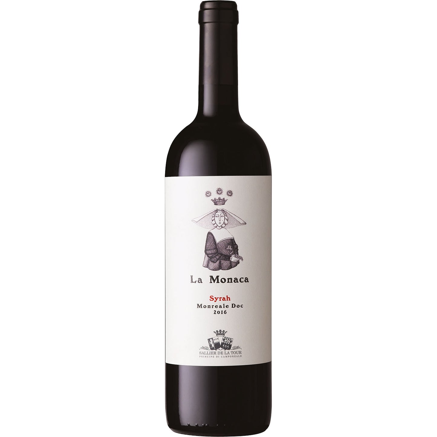 TASCA LA MONACA SYRAH 2020 0,75 MONREALE