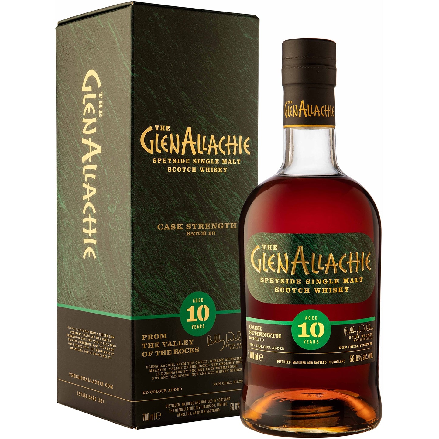 GLENALLACHIE 10YO 58,6% BATCH 10