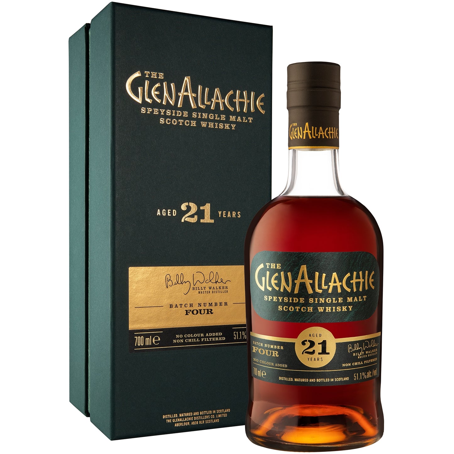 GLENALLACHIE 21YO 51,1 % 0,7 BATCH 4