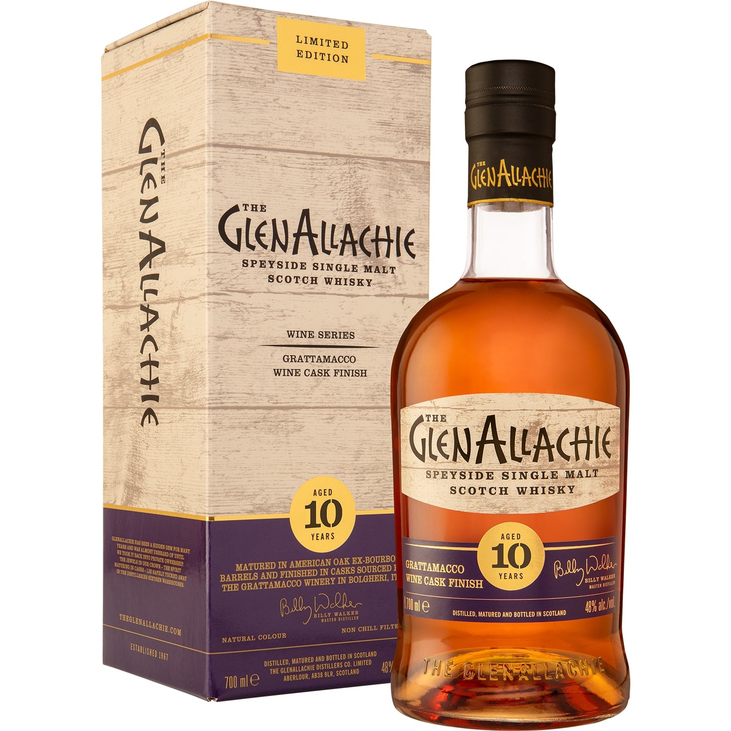 GLENALLACHIE 10YO GRATTAMACCO 48%