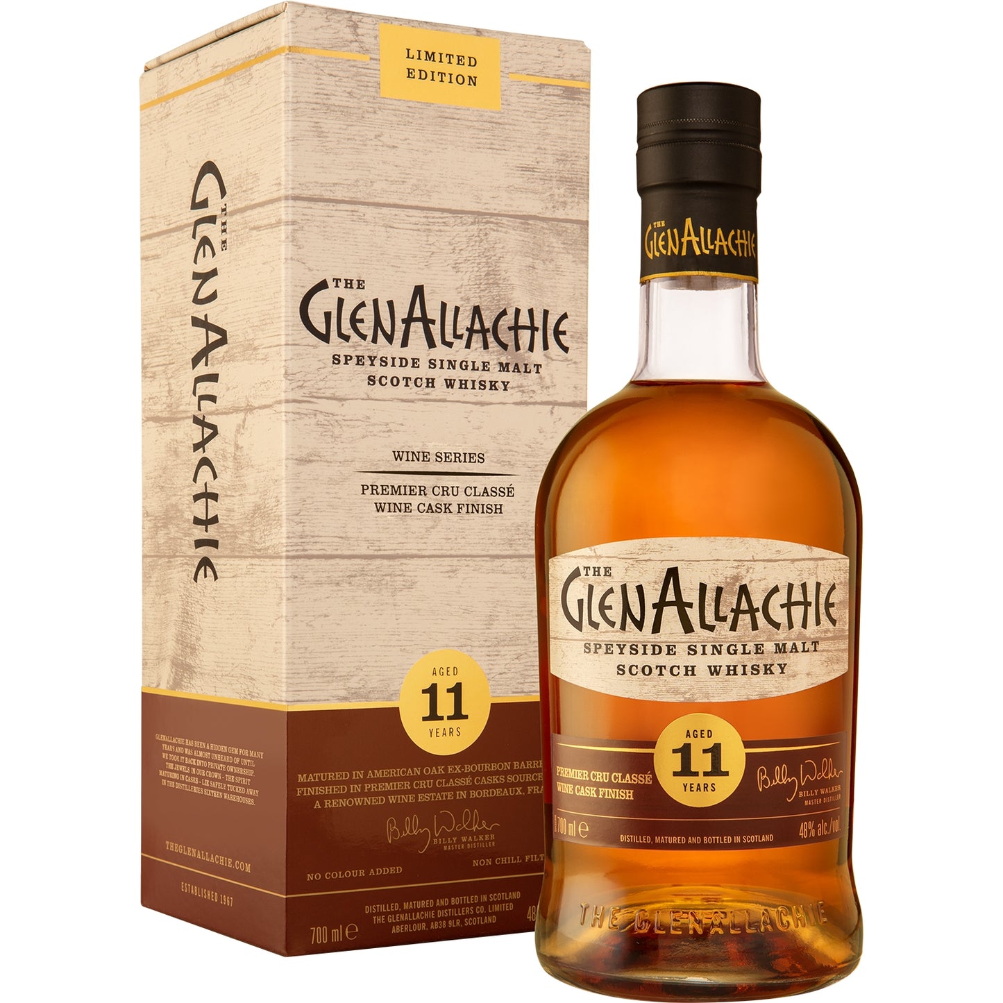 GLENALLACHIE 11YO PREMIER CRU CLASSE 48%