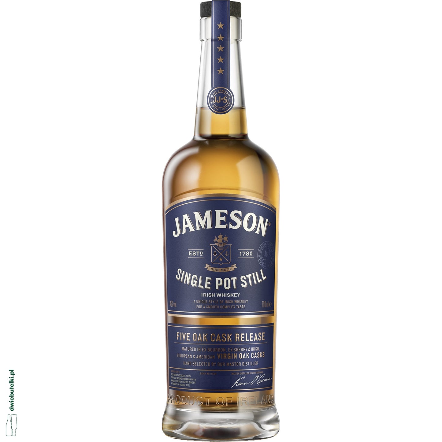JAMESON SINGLE POT STILL 0,7L 46%