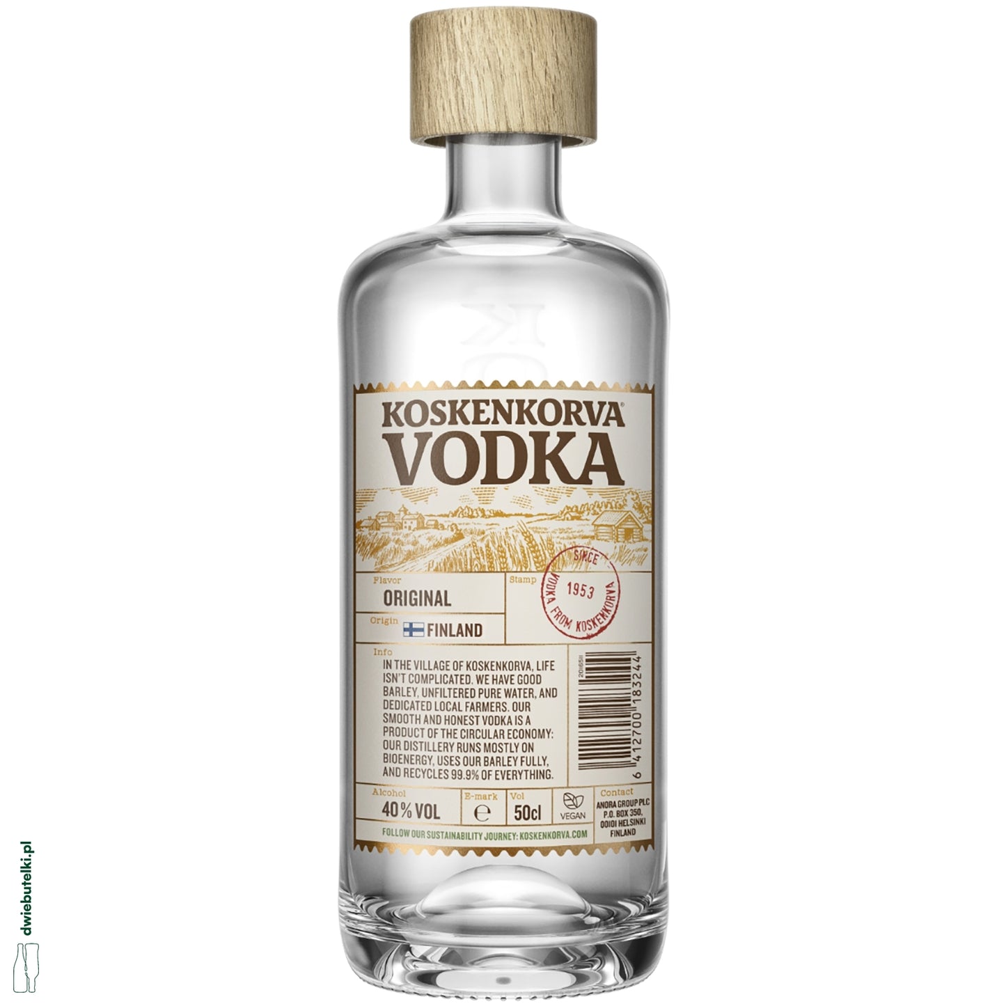KOSKENKORVA VODKA 0,5 40%