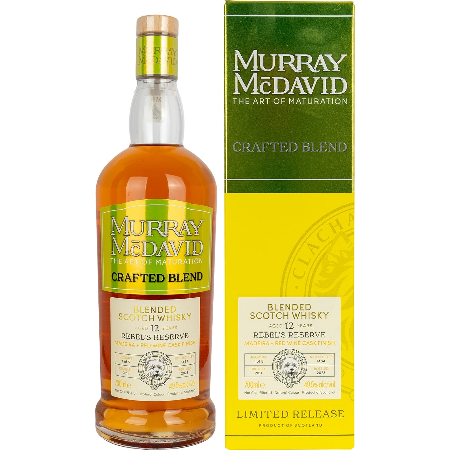 MMD REBEL'S RESERVE 12YO 49,5 0,7L