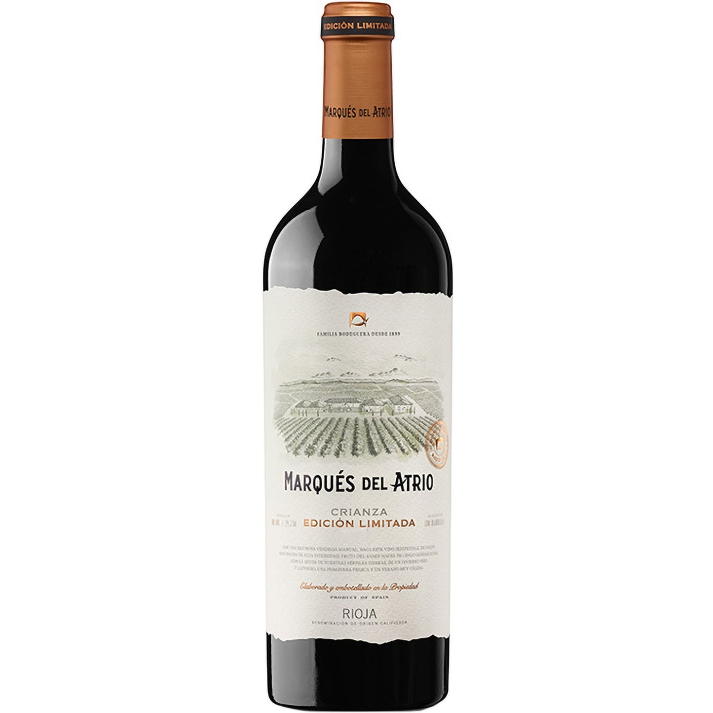 MARQUES DEL ATRIO LIMITADA CRIANZA 2018