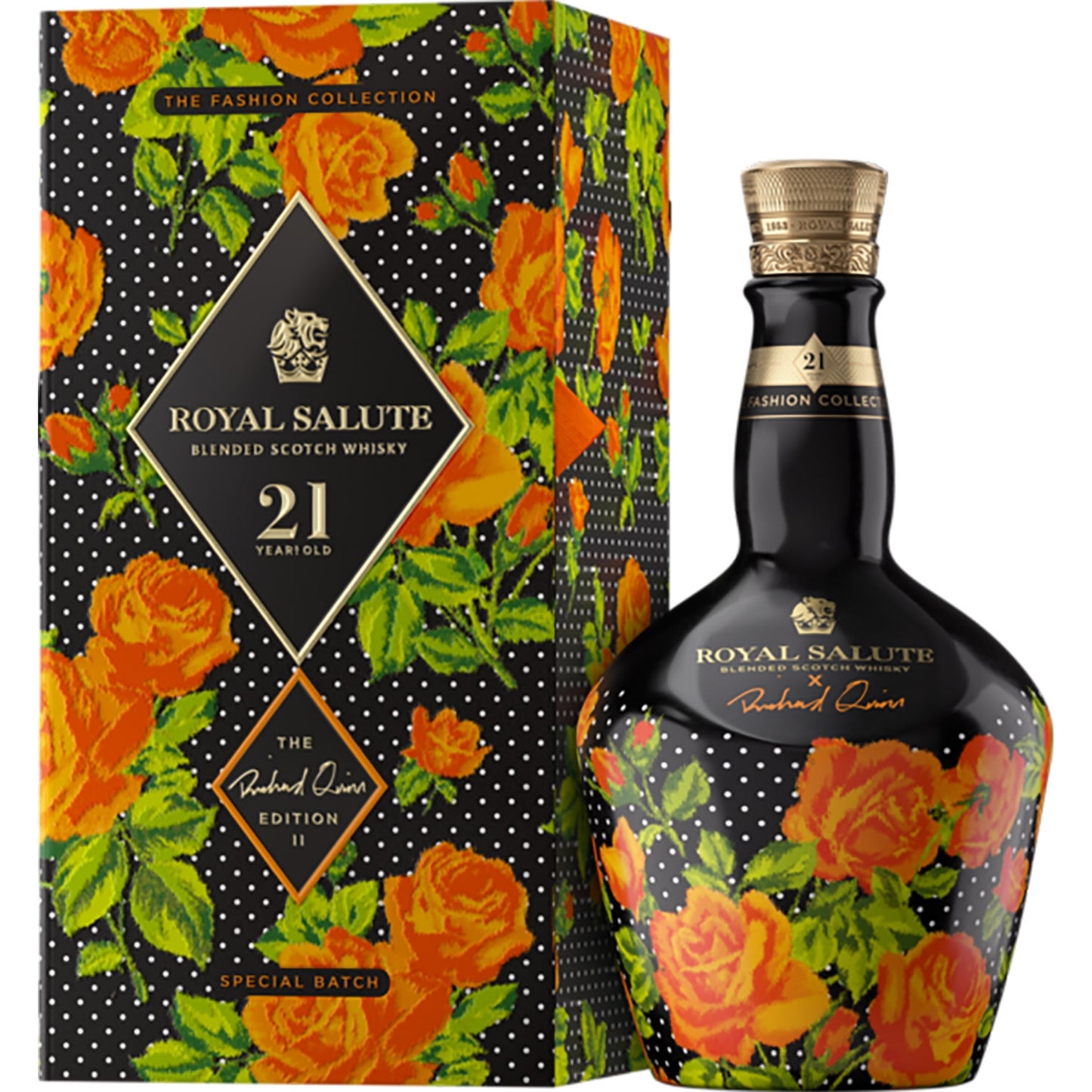 ROYAL SALUTE 21YO FASHION RQ ORANGE ROSE