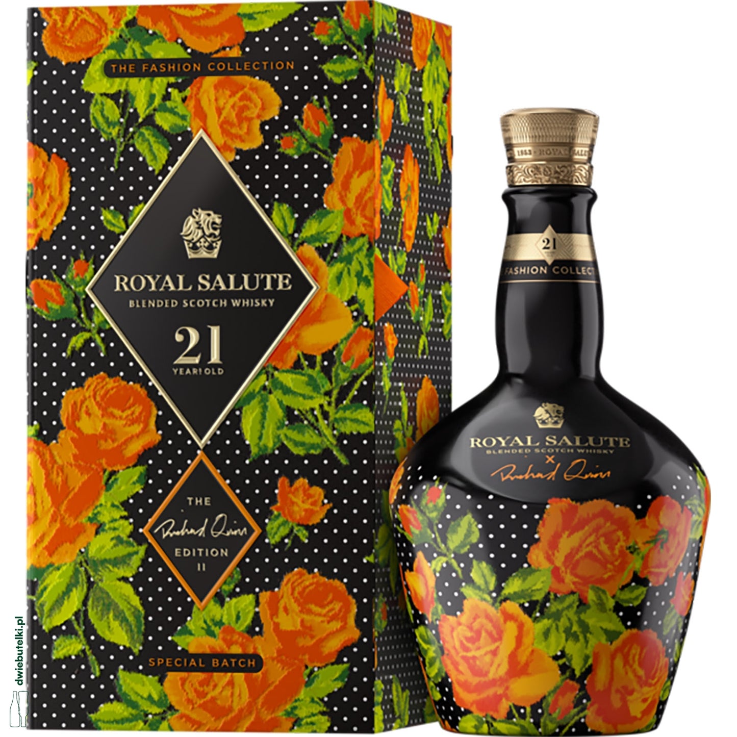 ROYAL SALUTE 21YO FASHION RQ ORANGE ROSE